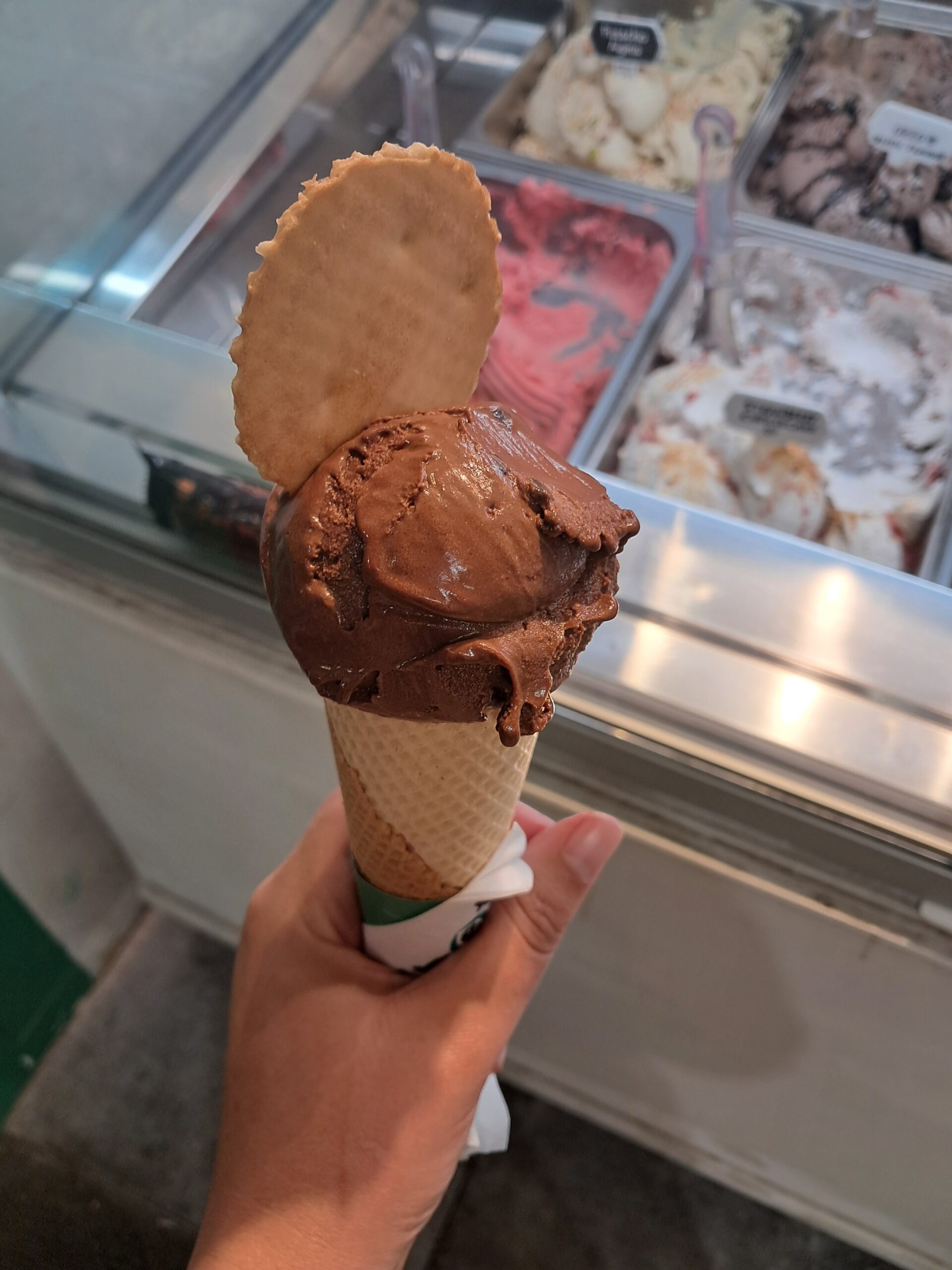 Vegan ice cream from Plan(e)t Ice Cream Athens