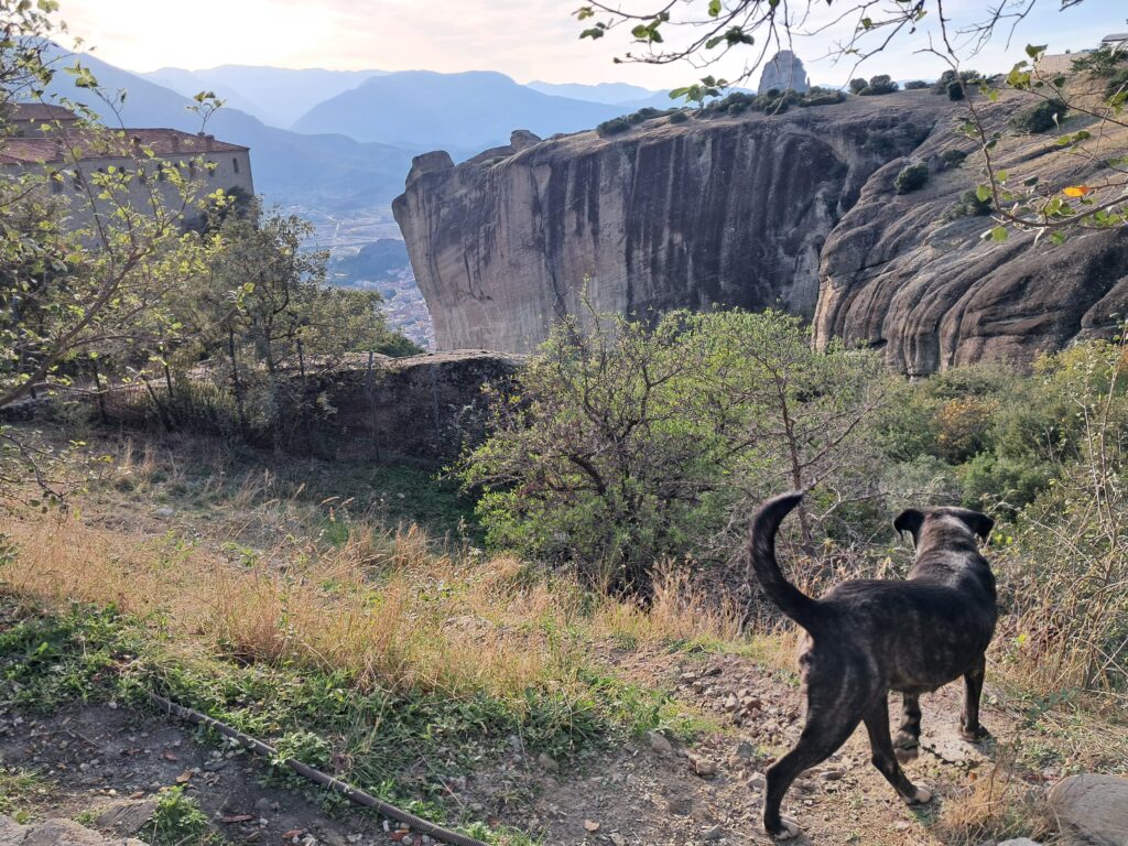 Meteora monasteries and rock formations, Thessaly, Greece