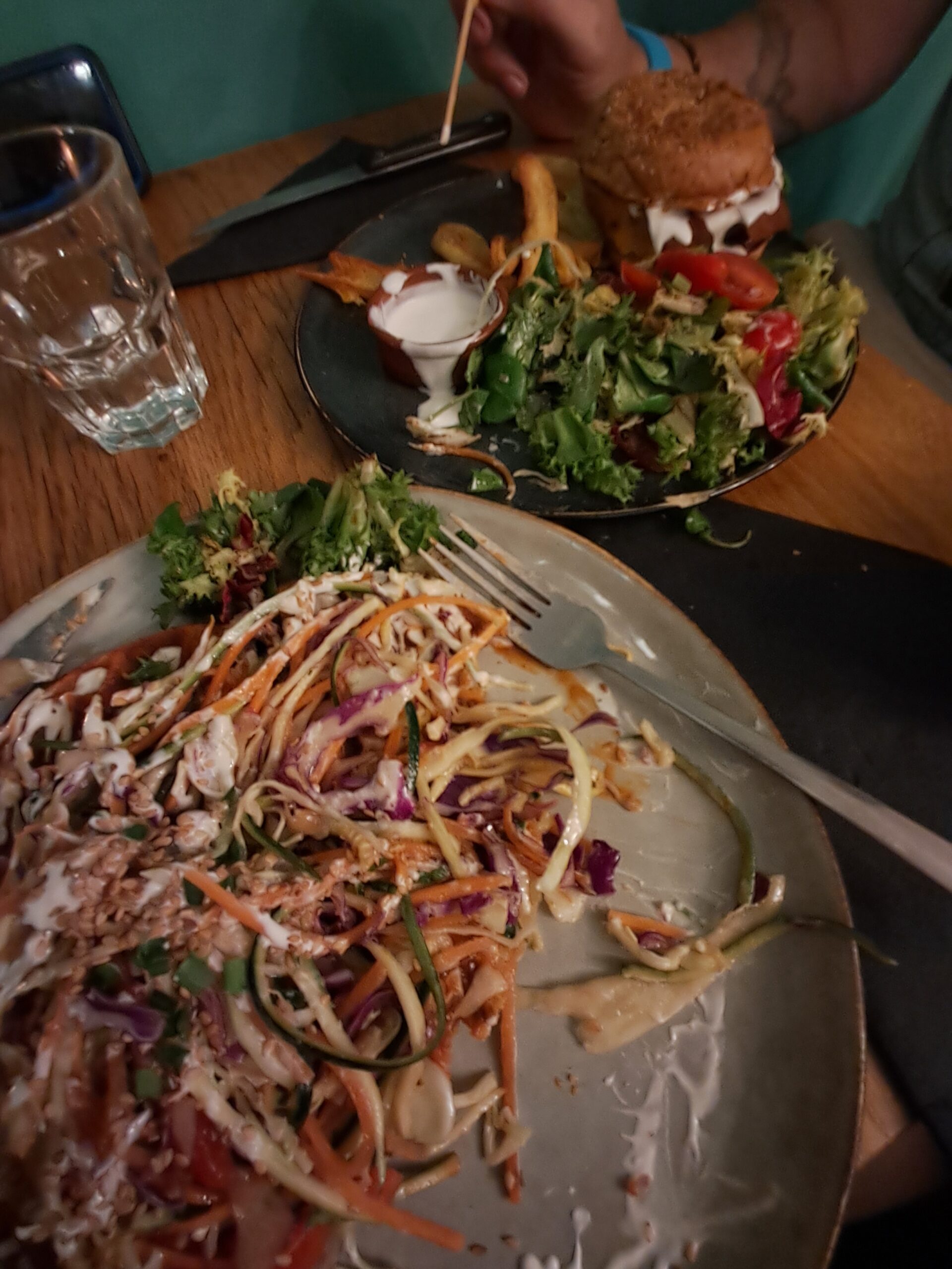 A vegan main dish at Koko Green in the old town of Nice