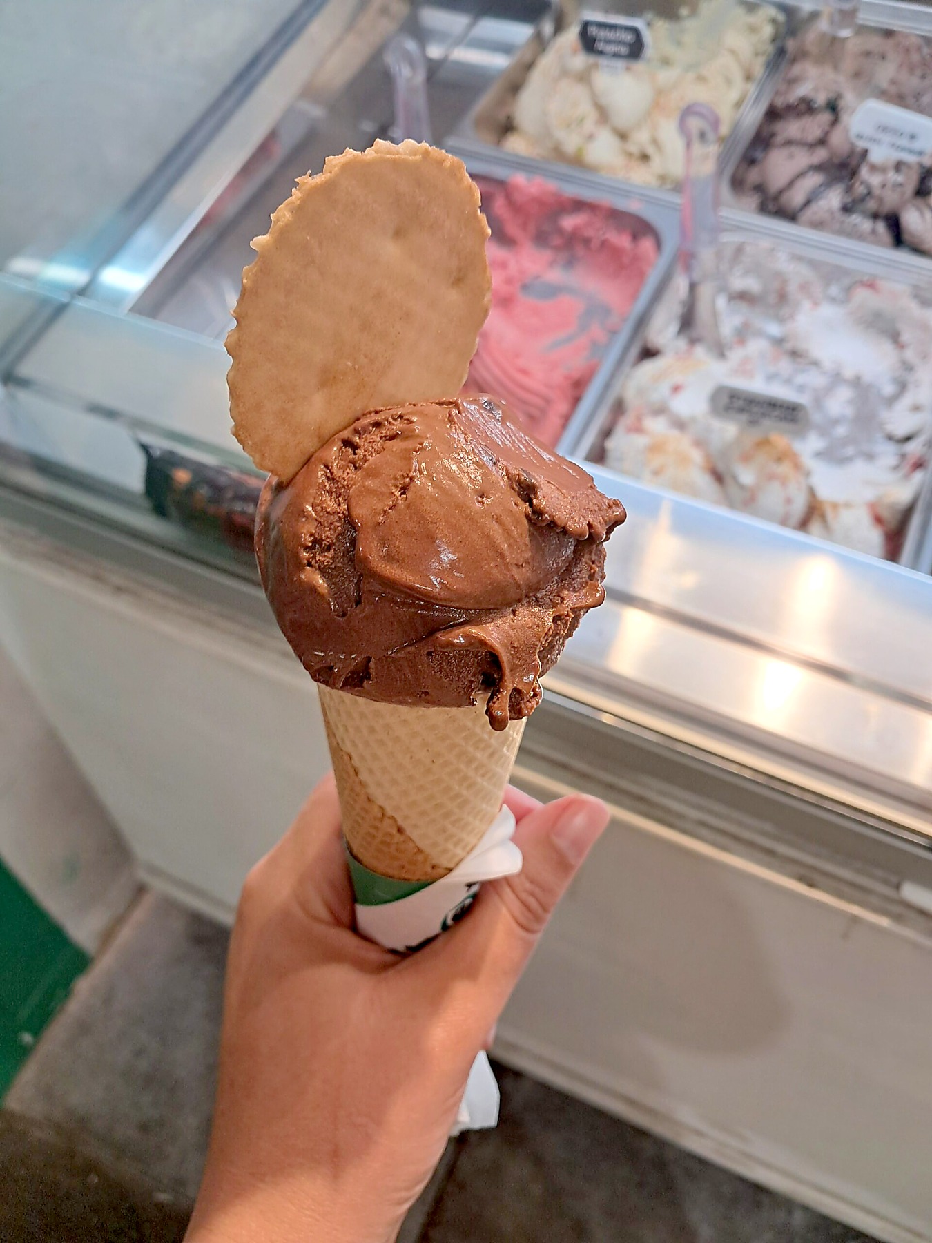 Vegan ice cream from Plan(e)t Ice Cream Athens